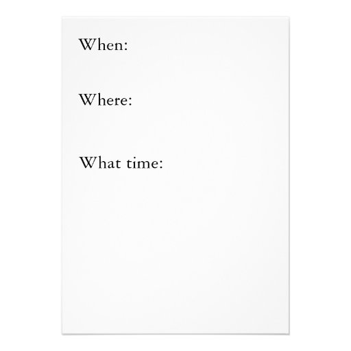 You are invited for diner!