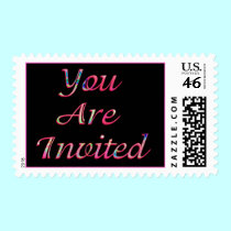 You Are Invited postage by DonnasGreetingCards You Are Invited postage