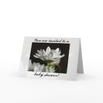 You are invited to a baby shower cards