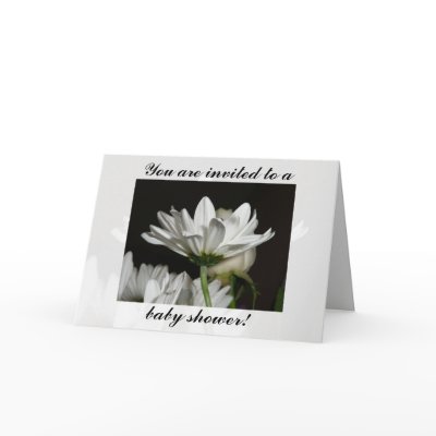 You are invited to a baby shower Card by bkang22