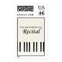 You are invited to a Recital postage by dndartstudio You are invited to a Recital postage