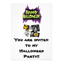 You are invited to my Halloween Party!! invitations