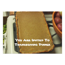 You Are Invited To Thanksgiving Dinner Invitations invitations
