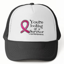 You are Looking at a Multiple Myeloma Survivor hats