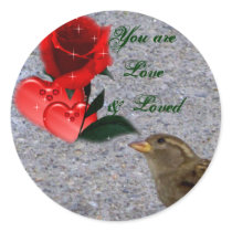 You are Love_ Sticker by ELENNE You are Love_ Sticker
