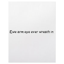 You Are My Everything letterhead