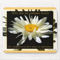 You Are My Hiding Place mousepads by dollargrafix You Are My Hiding Place mousepads