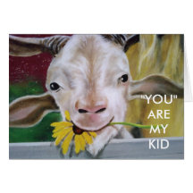 "YOU" ARE MY KID - LOVE YOU FOREVER BABY GREETING CARD