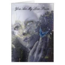 You Are My Love Poem Card