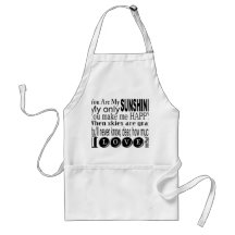 You Are My Sunshine Apparel and Gifts Aprons
