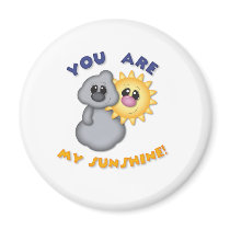 You Are My Sunshine Design Fridge Magnets