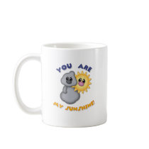 You Are My Sunshine Design Coffee Mugs