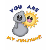 You Are My Sunshine Design T-shirts