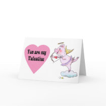 You are my valentine card