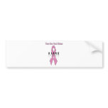 "You Are Not Alone" Breast Cancer Product Bumper Stickers