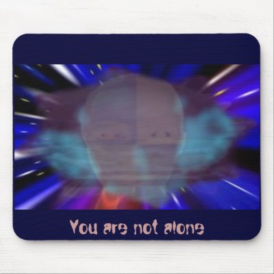 You are not alone Mousepad by nathanrod