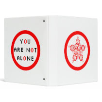You Are Not Alone Star Binder
