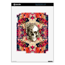 You are not here Day of the Dead floral art skins