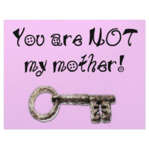 You are not my mother letterhead
