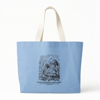 You Are Nothing But A Pack Of Cards bag