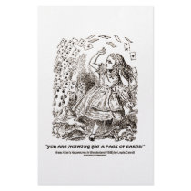 You Are Nothing But A Pack Of Cards stationery by wordsunwords You Are Nothing But A Pack Of Cards stationery