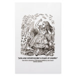 You Are Nothing But A Pack Of Cards Stationery Paper