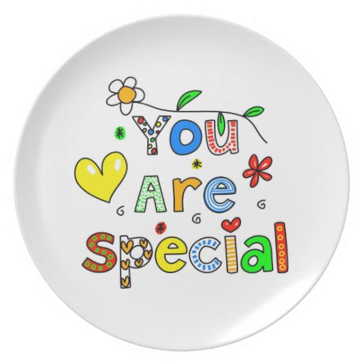 You Are Special Plate