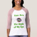 Ladies 3/4 Sleeve Raglan (Fitted)