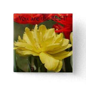You are the best-Tulip Button button