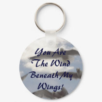 You Are The Wind Beneath My Wings! keychains by cloudbunnys You Are The Wind Beneath My Wings! keychains
