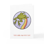 You Are What You Eat Card