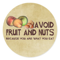 You are what you eat stickers