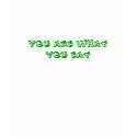 You are what you eat t-shirt (hot dog on reverse) by catapultdesign You are what you eat t-shirt (hot dog on reverse)