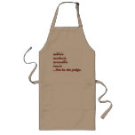 You Be the Judge aprons