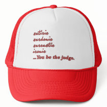 You Be the Judge Mesh Hat