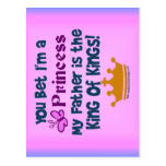 You Bet I'm a Princess! Postcard