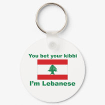 You bet your kibbi I'm Lebanese keychains by worldshop You bet your kibbi I'm Lebanese keychains