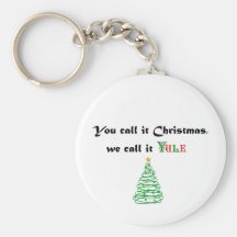 You Call it Christmas, We Call it Yule Keychains