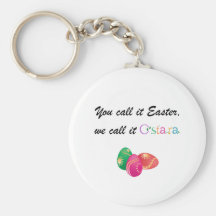 You Call it Easter, We call it Ostara Keychain