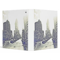 You can be big and small in a big city NYC Vinyl Binders