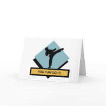 You Can Do It Martial Arts Greeting Card