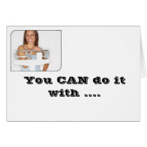 You Can do it - Weight loss Card