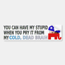 You Can Have My Stupid... Bumper Stickers