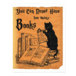 You Can Never Have Too Many Books Cat Poster