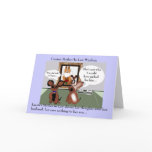You can pick your fleas - birthday card for DIL