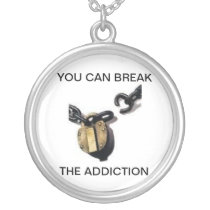 YOU CAN STOP THE ADDICTION CUSTOM NECKLACE