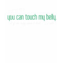 You Can Touch, But the Baby will Kick You (White) t-shirts by TeewitMaternity You Can Touch, But the Baby will Kick You (White) t-shirts