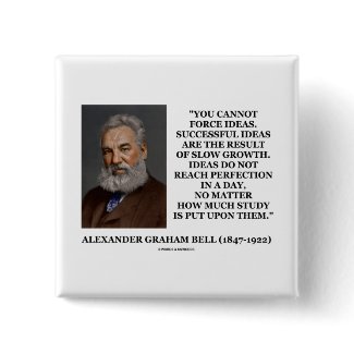 You Cannot Force Ideas Are Result Of Slow Growth button