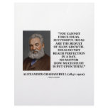 You Cannot Force Ideas Are Result Of Slow Growth Customized Letterhead