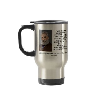 You Cannot Force Ideas Are Result Of Slow Growth mug